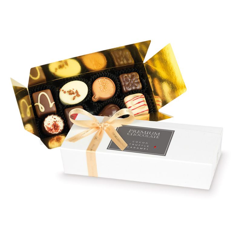 Mini Ballotin White no.4. Belgijskie pralinki - MountBlanc - 2