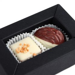 Czekoladki podziękowania dla gości na chrzest Delights White no.1 z Twoim tekstem - MountBlanc - 4