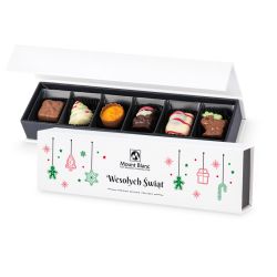 Prezent na Boże Narodzenie Chocolate Box Long White - MountBlanc - 1