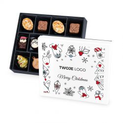 Prezent na Boże Narodzenie Premium White z logo Twojej firmy - MountBlanc - 2
