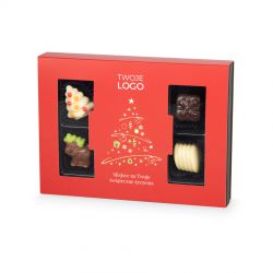 Czekoladki na prezent Premium Elegance Mini z Twoim logo i życzeniami - MountBlanc - 2