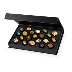 Prezent z Twoim zdjęciem i życzeniami Chocolate Box Black - MountBlanc - 3