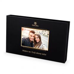 Prezent z Twoim zdjęciem i życzeniami Chocolate Box Black - MountBlanc - 2