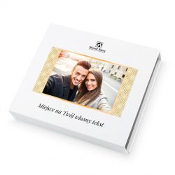 Czekoladki Chocolate Box Medium White z Twoim zdjęciem i życzeniami - MountBlanc - 2