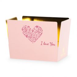 Czekoladki na walentynki Mini Ballotin Pink I love You no.3 - MountBlanc - 2
