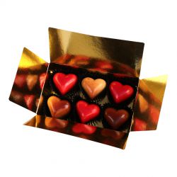 Czekoladki na walentynki Mini Ballotin Pink I love You no.3 - MountBlanc - 3