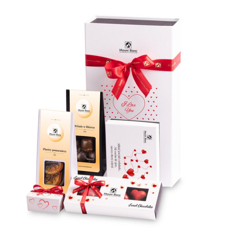 Gift Box Mini no.2, słodki zestaw na Walentynki - MountBlanc - 1