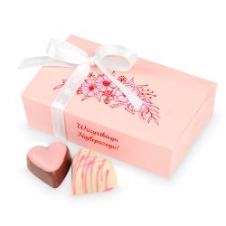 Czekoladki dla kobiety Mini Ballotin Pink no.3 - MountBlanc - 1