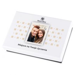 Pralinki Premium White Mini z Twoim zdjęciem i życzeniami - MountBlanc - 1