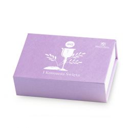 Prezent na komunię dla dziewczynki Finesse Lavender