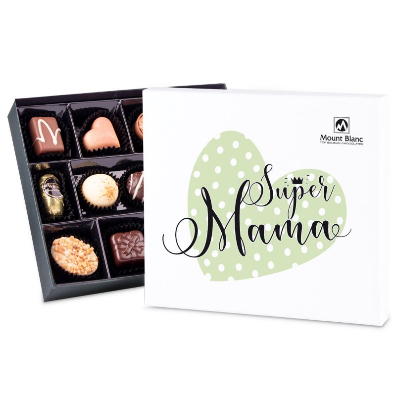 Bombonierka na Dzień Matki Premium Super Mama