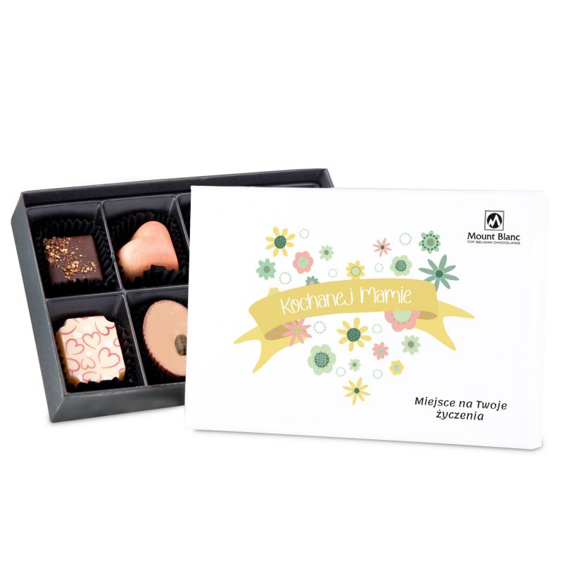 Czekoladki dla mamy Premium Mini z Twoimi życzeniami