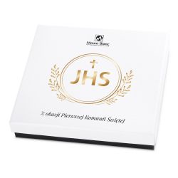 Czekoladki na pierwszą komunię Premium White no.2 - MountBlanc - 1