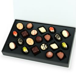 Czekoladki z okazji przejścia na emeryturę Chocolate Box White z życzeniami - MountBlanc - 4