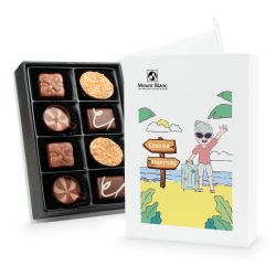 Czekoladki Chocolate Box Mini White Czas na emeryturę - MountBlanc - 1