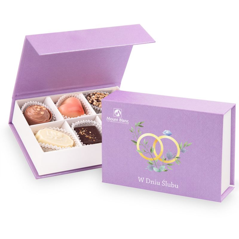 Bombonierka Finesse Lavender W Dniu Ślubu - MountBlanc - 1