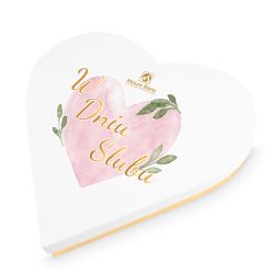 Prezent dla Młodej Pary Sweet Heart White Mini W Dniu Ślubu - MountBlanc - 2