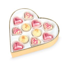 Prezent dla Młodej Pary Sweet Heart White Mini W Dniu Ślubu - MountBlanc - 3