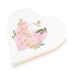 Bombonierka na ślub Sweet Heart White Maxi W Dniu Ślubu - MountBlanc - 2