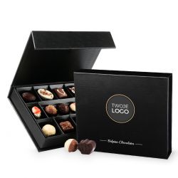 Prezent firmowy Chocolate Box Black Medium z Twoimi logo - MountBlanc - 2