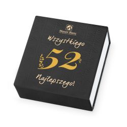 Prezent na urodziny dla chłopaka Finesse Black no.1 z Twoim napisem