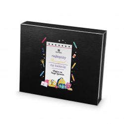 Bombonierka z okazji Dnia Nauczyciela Chocolate Box Medium Black z życzeniami