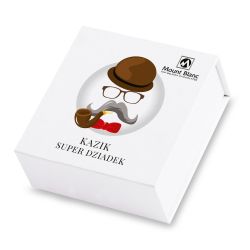 Czekoladki dla dziadka z imieniem Finesse White no.1 - MountBlanc - 1