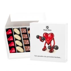 Finesse White Heart no.3 - Czekoladki na prezent - MountBlanc - 1
