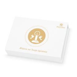 Prezent z okazji Pierwszej Komunii Świętej Chocolate Box White Mini z Twoimi życzeniami - MountBlanc - 2