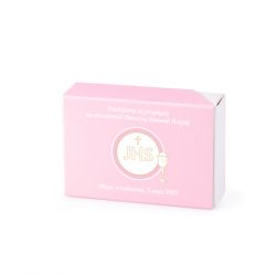 Podziękowania komunijne Delights Mini Pink no.1