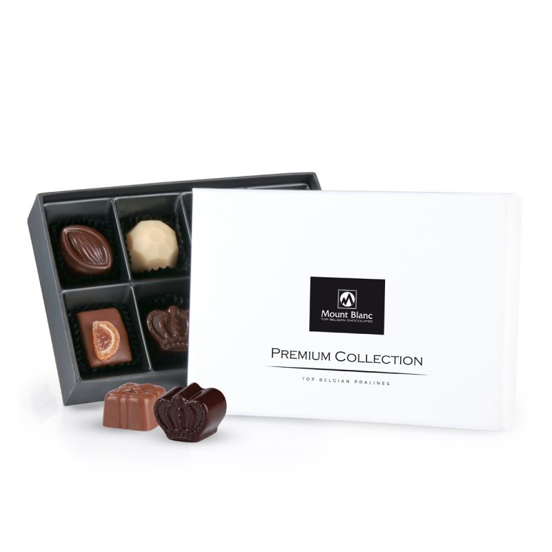Premium White Mini Belgijskie praliny - MountBlanc - 1