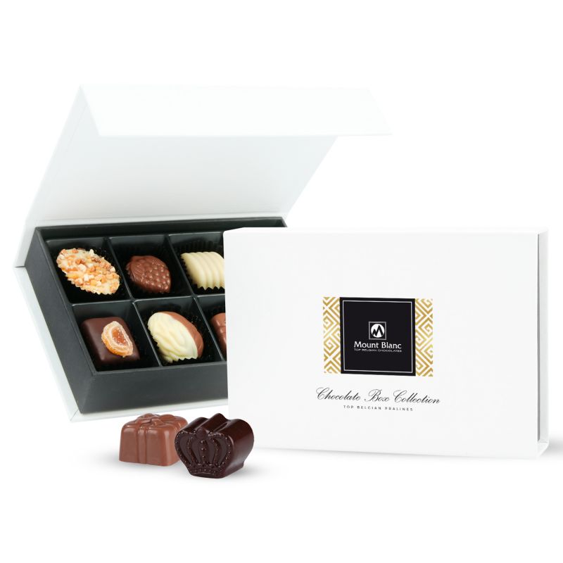 Praliny Chocolate Box White Mini - MountBlanc - 2