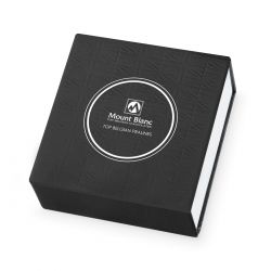 Bombonierka na prezent Finesse Black no.1 z perłami - MountBlanc - 1