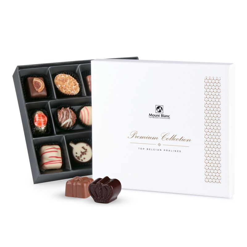 Czekoladki na prezent Premium White - MountBlanc - 2