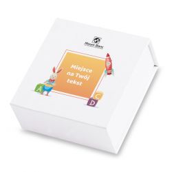Prezent dla dziecka Finesse White no.1 z Twoimi życzeniami