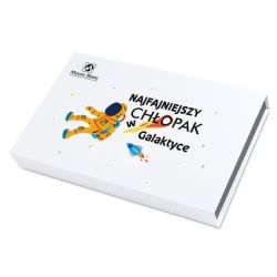 Bombonierka Chocolate Box White Najfajniejszy chłopak w galaktyce