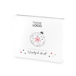 Czekoladki firmowe na Boże Narodzenie Premium z logo