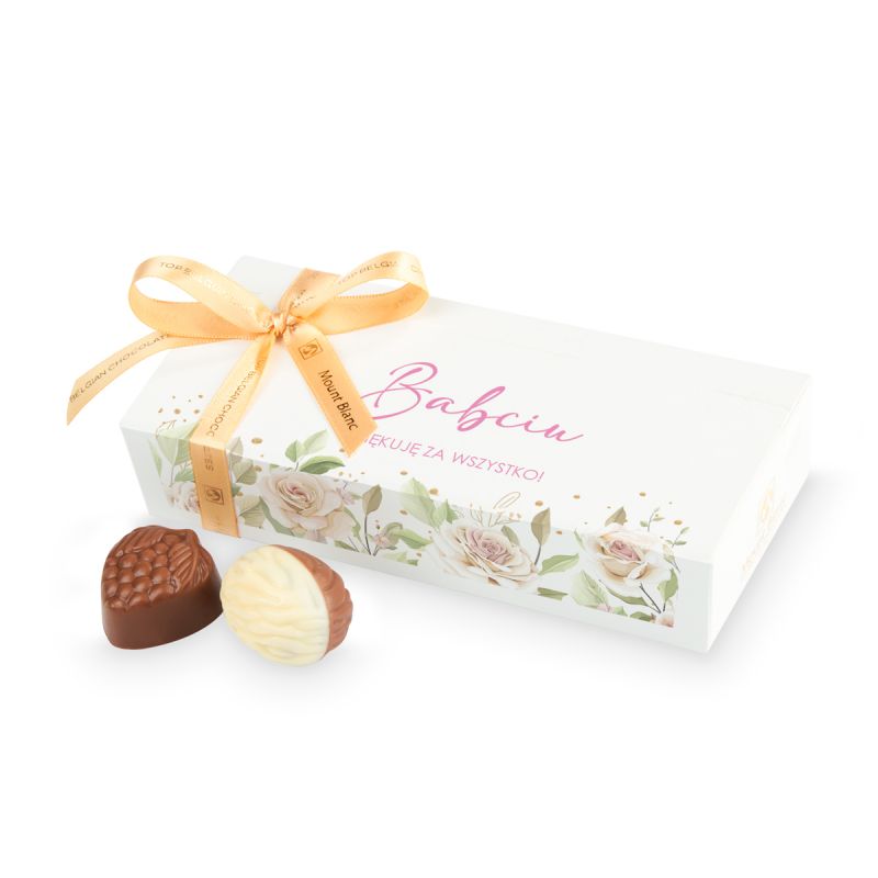 Upominek dla Babci Mini Ballotin White no.4 