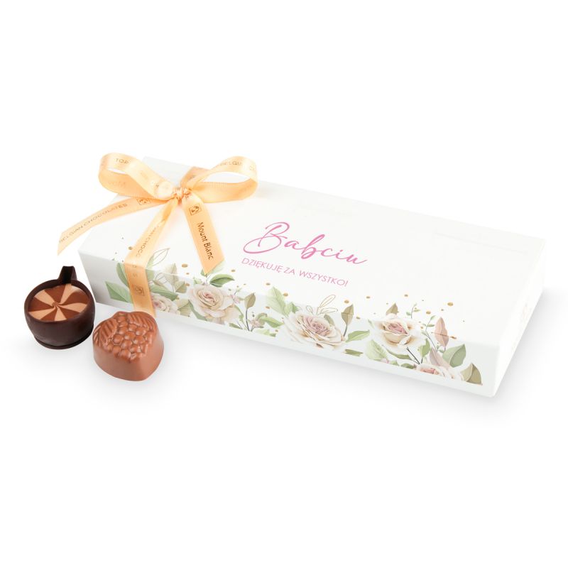 Czekoladki na Dzień Babci Mini Ballotin White no.5