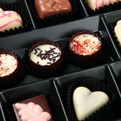 Czekoladki walentynkowe Premium White ze zdjęciem i Twoimi życzeniami