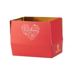 Praliny Mini Ballotin Red no.3 serce Kocham Cię