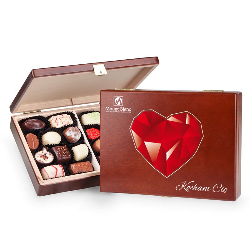Czekoladki dla zakochanych Decor Duo Kocham Cię - MountBlanc - 2