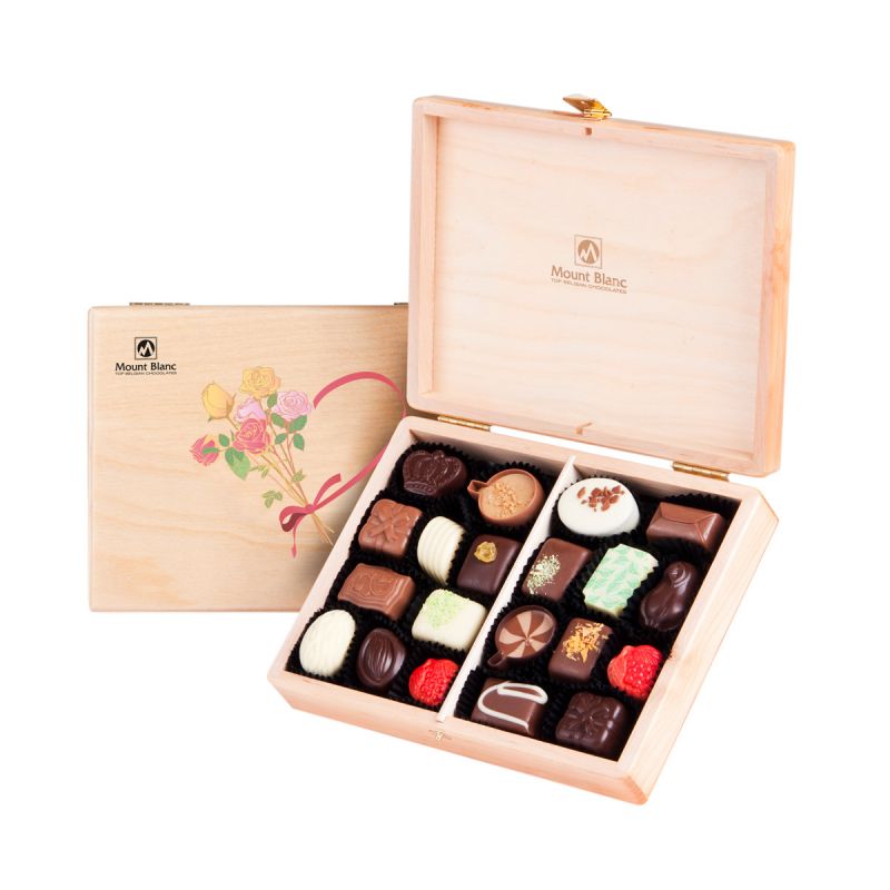 Czekoladki dla kobiety Decor Duo Light z Twoimi życzeniami