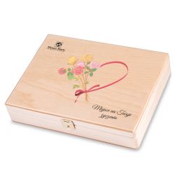 Czekoladki dla kobiety Decor Duo Light z Twoimi życzeniami