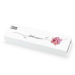 Czekoladki Chocolate Box Long Mini Słodkie życzenia z Twoimi logo