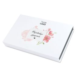 Bombonierka na Dzień Kobiet Chocolate Box White z Twoim logo - MountBlanc - 2