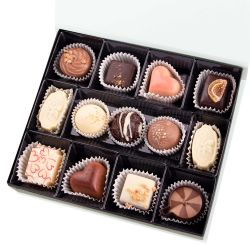 Czekoladki na komunię Chocolate Box Medium White z Twoimi życzeniami