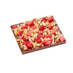 Czekoladowa tafla 35g z Twoim tekstem na podziękowania komunijne dla gości