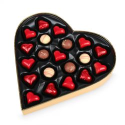 Czekoladki na Walentynki Sweet Heart White Maxi z Twoimi życzeniami - MountBlanc - 2