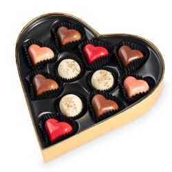 Bombonierka Sweet Heart White Mini Słodkiego Dnia Taty